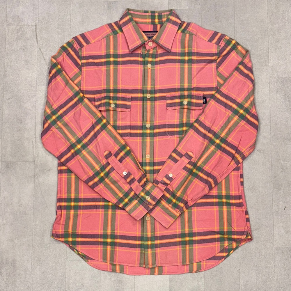 Vineyard Vines Flannel Button Up Shirt